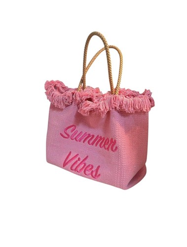 VogueNotion Apparel Canvas Tassel Tote Bags, For Everyday Wear, Beach, Holiday. - Picture 2 of 14