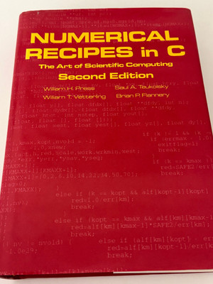Numerical Recipes in C : The Art of Scientific Computing [VERY GOOD CONDITION]