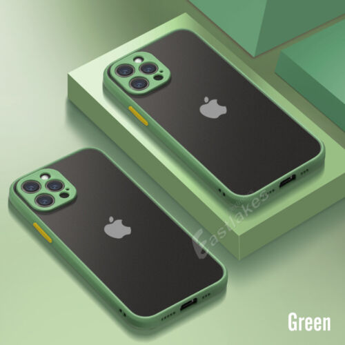 Shockproof Armor Matte Case Cover For iPhone 16 15 14 Pro 13 12 11 Pro Max PLUS - Picture 14 of 18