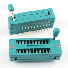 1Pcs Universal Gold Plated 20 Pin DIP ZIF Test Chip IC Socket Adaptor