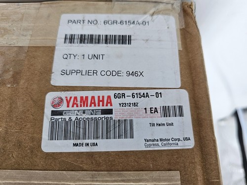 Yamaha Tilt Helm Unit Assembly Hardware 6GR-6154A-01 For Boat / Marine Part - Picture 8 of 9