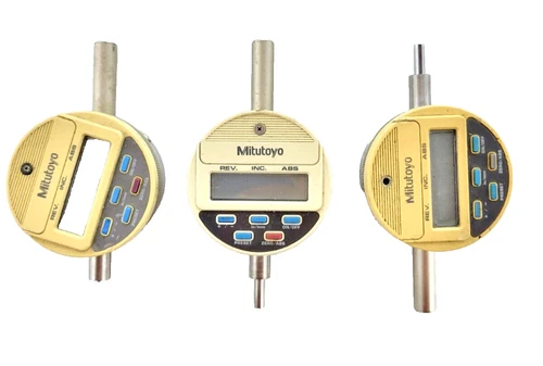 LOT OF 3  MITUTOYO 543-177B IDC-112TB ELECTRONIC DIAL INDICATOR 0.0001IN 0-0.5IN