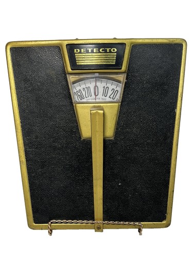 Vintage *Counselor* Dial Bathroom Scale - Black Detecto | eBay