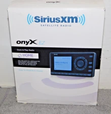 NEW SiriusXM Satellite Radio XEZ1H1 Onyx EZ Receiver & Home Kit