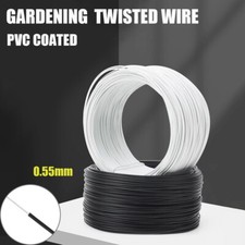 Plastic Coated Wire Ties Twist Ties for Harness  Gardening  Packaging 85m/Roll