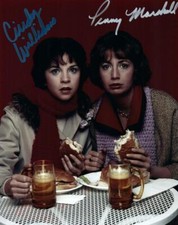 Cindy Williams Penny Marshall Signed 8x10 Picture Autographed Photo with COA