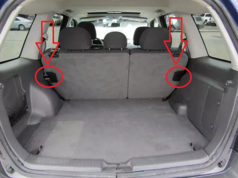 Red de carga de malla estilo sobre asientos traseros para MAZDA TRIBUTE 2005-2011 Foto 4 de 4