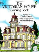 The Victorian House Coloring Book By Kristin Helberg, (paperback), Dover Publica on sale The Victorian House Coloring Book By Kristin Helberg, (paperback), Dover Publica on sale