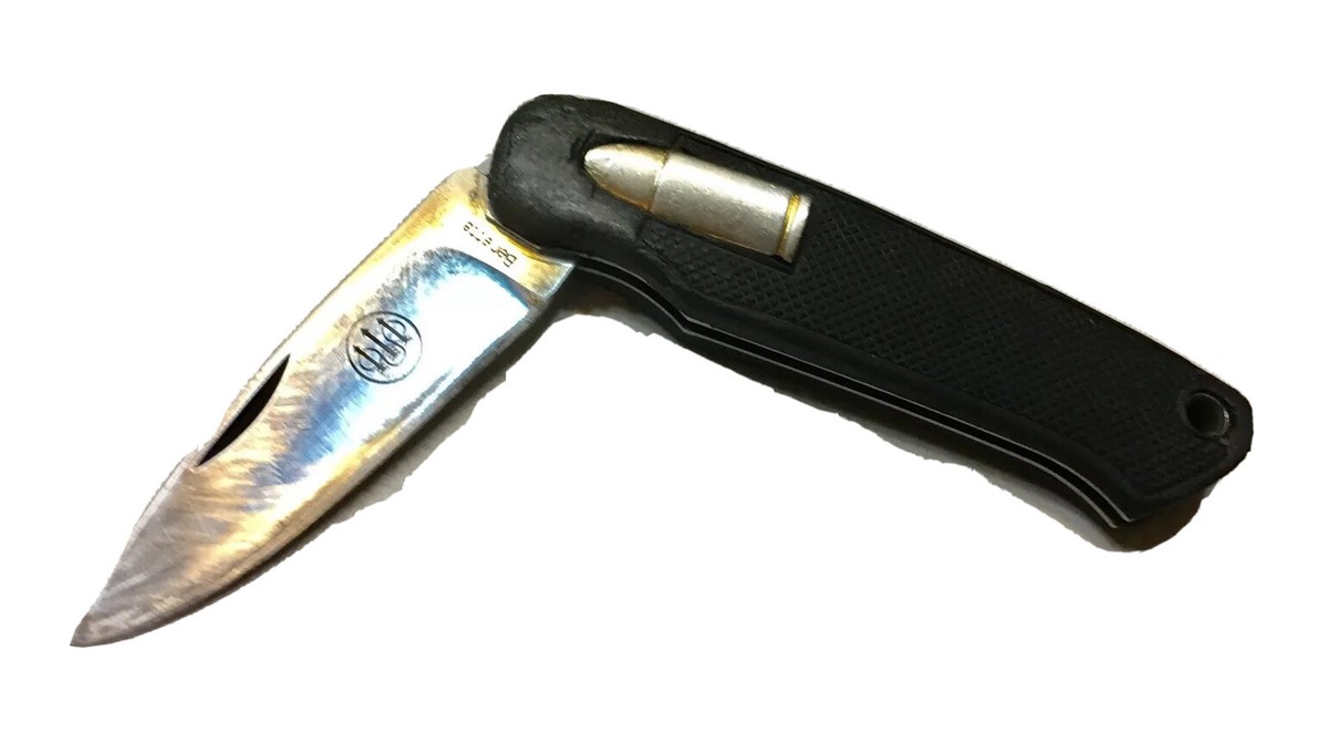 Rare Vintage Beretta Seki Japan Bullet Folding 3 Arrow Logo Rare Vintage Beretta Seki Japan Bullet Folding 3 Arrow Logo