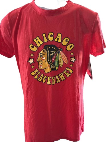 CAMISA MANGA CORTA CONCEPTS SPORTS NHL CHICAGO BLACKHAWKS TALLA PEQUEÑA NUEVA CON ETIQUETAS - Imagen 2 de 6