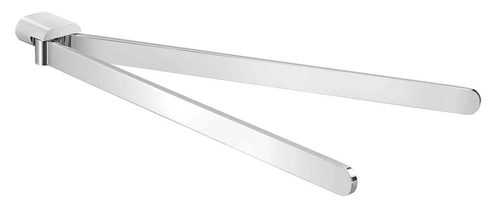 Barre Porte Serviette Mural Gedy G-AZZORRE 32x40x380mm laiton Chromé *NEUF* - Photo 1/1