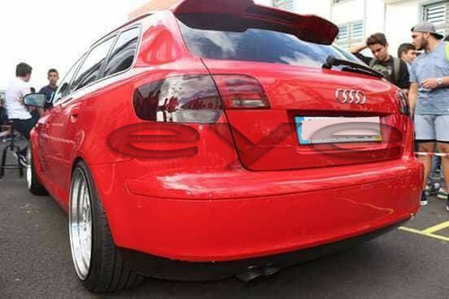 AUDI A3 SPORTBACK 03 - 12 RS3 5 PORTE 8P STYLE AILERON BECQUET SPOILER - Afbeelding 2 van 4