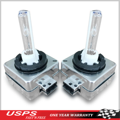 2X NEW SKN D1S WHITE 6000K 66140 66144 85410 85415 HID XENON HEADLIGHT BULBS SET