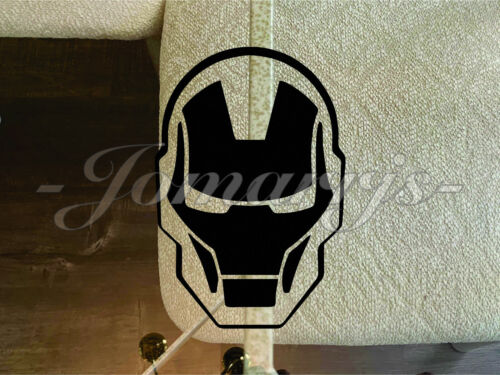 Iron Man Logo Sticker Decal Vinyl Comic Movie Marvel Avengers Starks Sz: 5"-18" - Picture 4 of 5