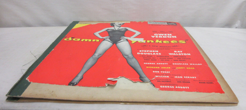 Vintage Damn Yankees Original Cast Vinyl LP 33 RPM Record 1955 RCA Gwen Verdon - Picture 15 of 15