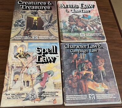 ICE Arms/Claw Law - Spell Law - Character/Campaign Law - Creatures & Treasures
