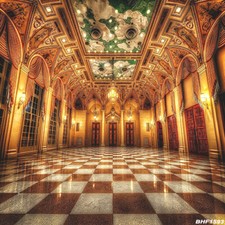 10'x10' Indoor Computer-painted Vinyl Scenic Photo Background Backdrop BHF1593