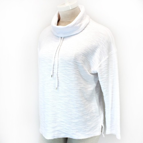 Jones New York Plus White Soft Cozy Turtle Neck 3/4 Sleeve Top Sweatshirt 2X - Imagen 1 de 8