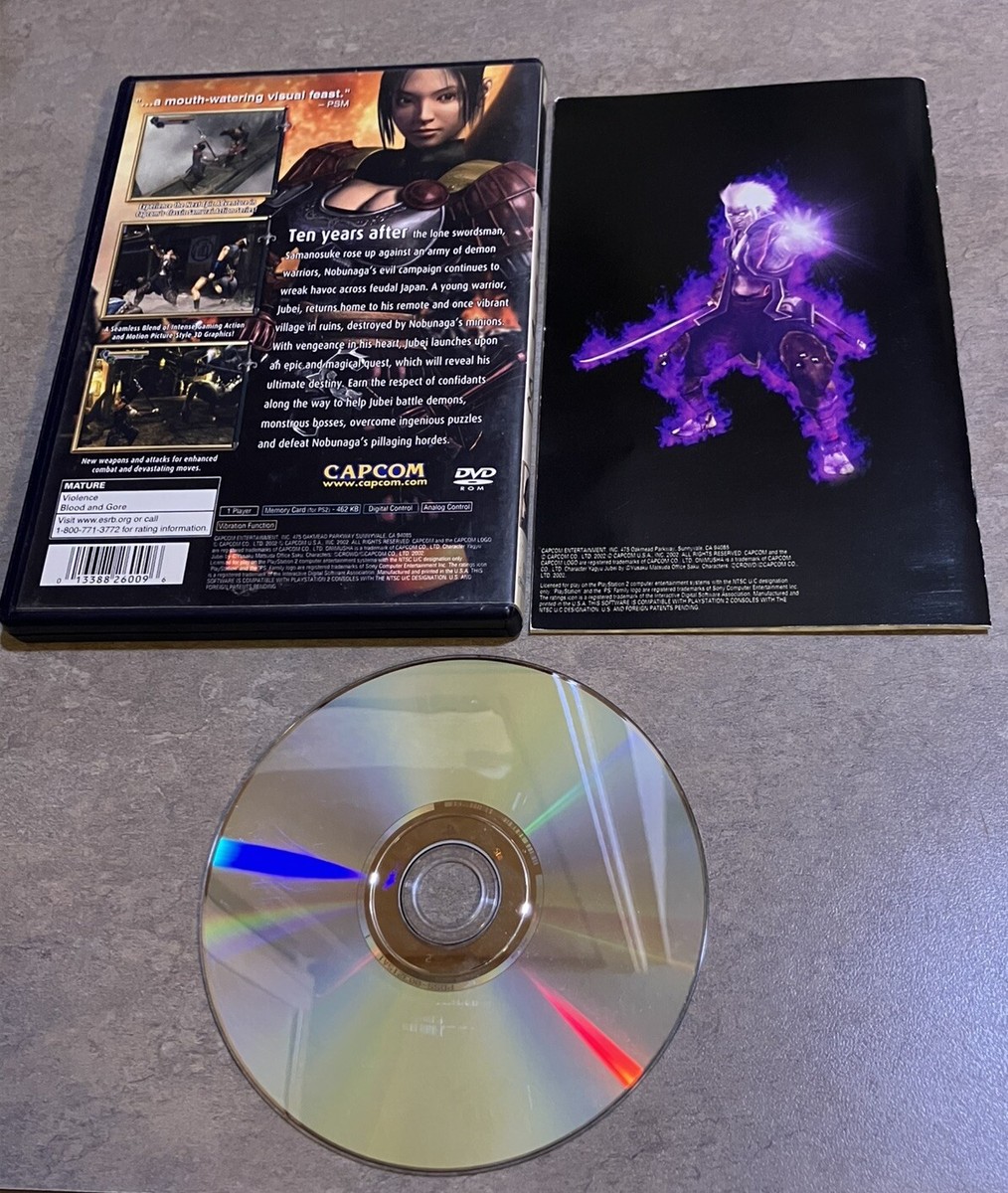 Onimusha 2 Samurai's Destiny PS2 - Authentic Complete Tested