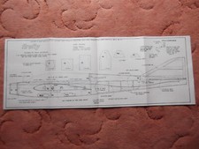 Radio Modeller Plans of the Firefly un modelo acrobático de 35" envergadura