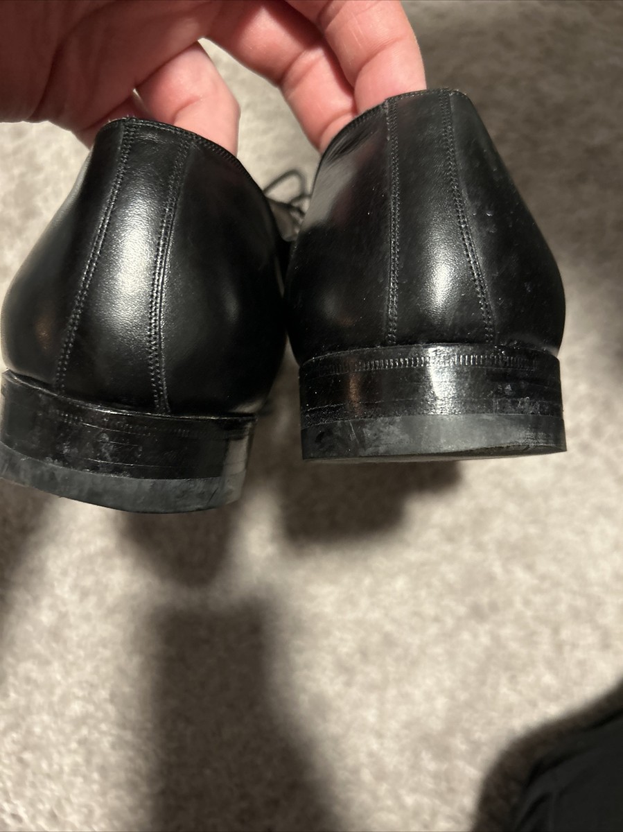 Mannina Firenze Leather Shoes Black US Sz 7.5 | eBay