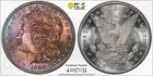 1880 S PCGS/MS64/CAC Monster Toned Morgan Silver Dollar