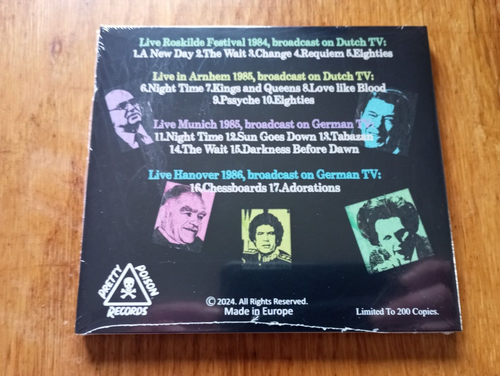 KILLING JOKE European TV Broadcasts 1984-1986 DIGI-CD Ltd200 Post Punk Goth live - Foto 2 di 2