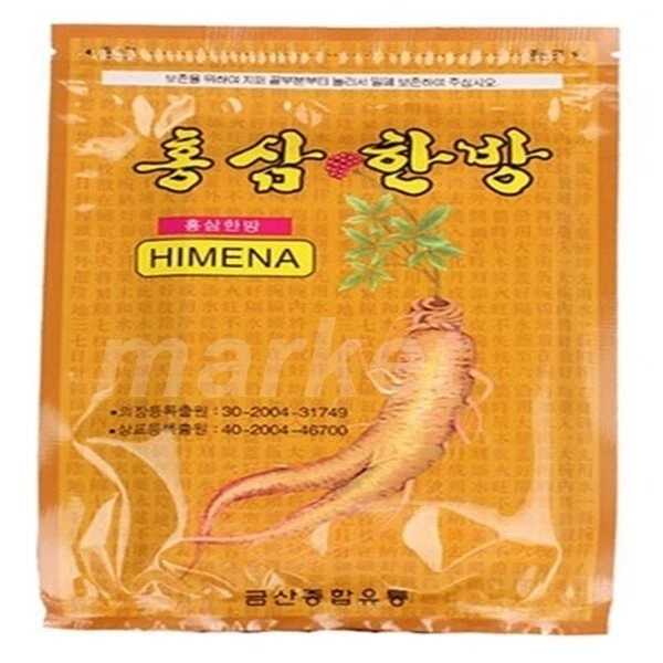 Korean Himina Red Ginseng Herbal 5 packs(100sheets) Healthy Pads Free Ship