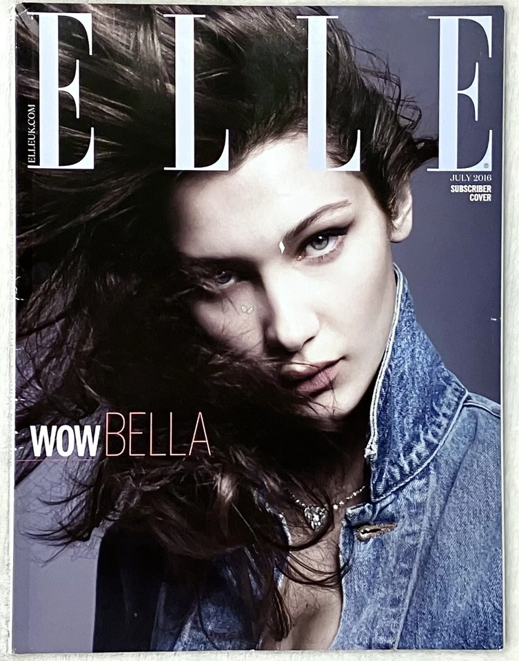 ELLE Magazine UK | July 2016 Subscriber Cover | Bella Hadid - Image 2 of 4