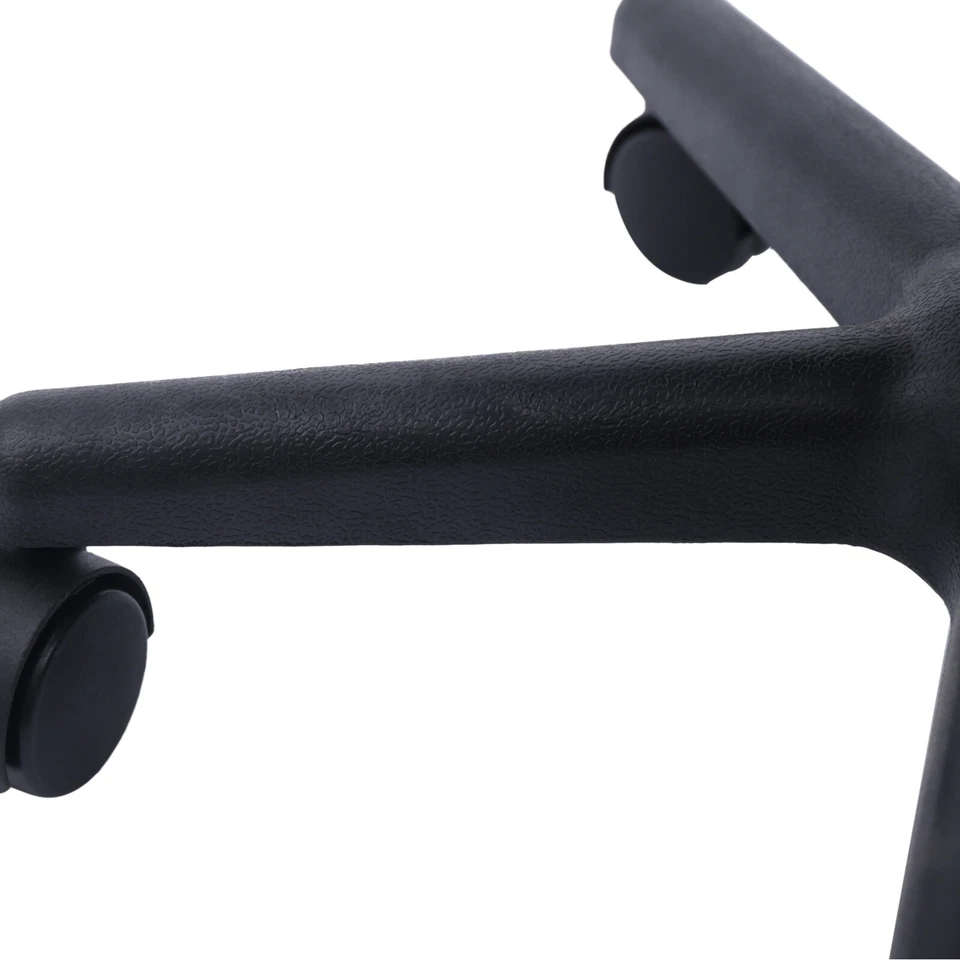 Adjustable Office Foot Stool with Wheels, Height Adjustable Rolling Leg Rest - Image 4 of 4