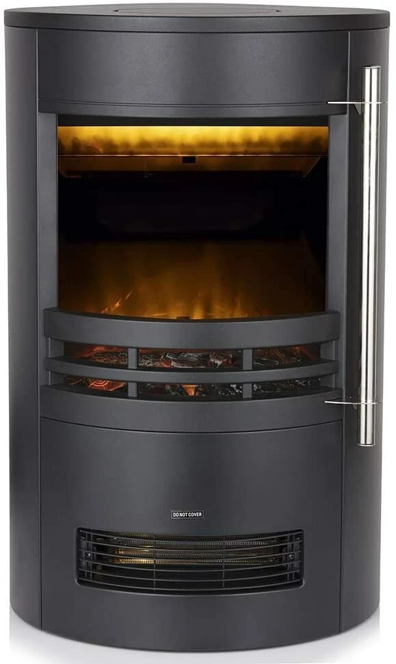Warmlite WL46022 Elmswell Electric Curved Contemporary Stove Fire | eBay