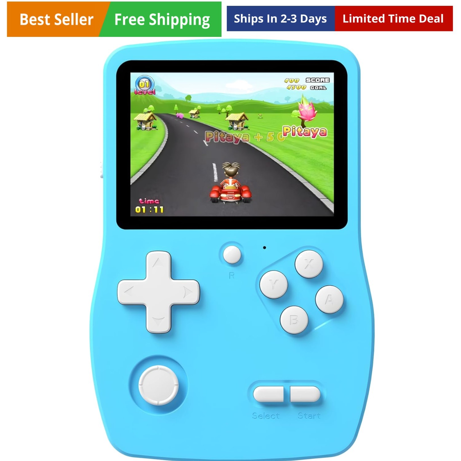 32 Bit Handheld Games for Kids Preloaded 139 Video Games, Portable Video Gami...