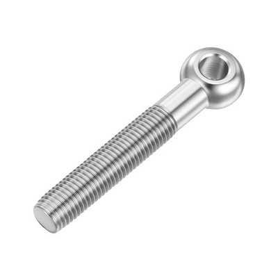 Machine Shoulder Lift Eye Bolts(M16x100), Carbon Steel, Silver