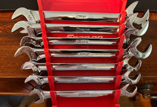 Snap-on Vs807 Underline Series Sae 7pc 4 Way Open End Wrench Set 38-34 Mint Snap-on Vs807 Underline Series Sae 7pc 4 Way Open End Wrench Set 38-34 Mint