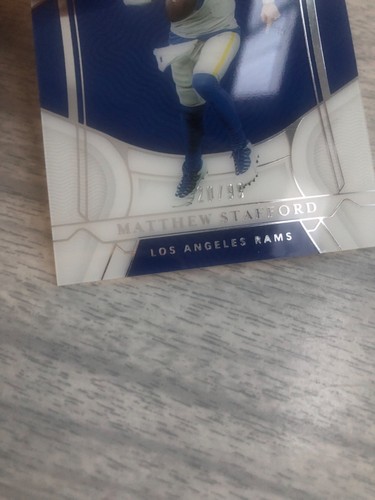 2021 Panini National Treasures 20/99 Matthew Stafford #33 FREE SHIPPING - Picture 4 of 7