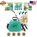 Lightweight 2-Gallon Battery-Powered Garden Sprayer with Adjustable Strap & Wand