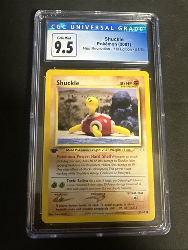Shuckle (1st Edition) graded CGC 9.5 for sale on eBay