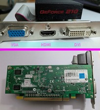GeForce 210 512MB DDR2 PCI-E Graphics Card P/N: 512-P3-1213-LR FANLESS Heatsink 