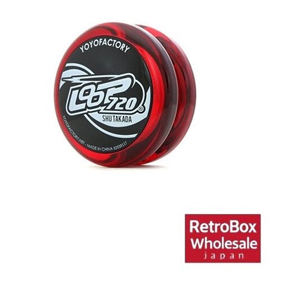 Yo-Yo Loop 720 Japan Ver. Anfänger-DVD inklusive YoYo Factory Clear Red/Black