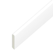 White UPVC Window Door Trim Architrave 30/45/65/95mm – Lengths 1m 1.5m 2m 5m