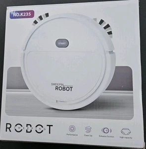 NEW Sweeping Robot Vacuum & Mop 3-in-1 Robotic Cleaner 90min Auto Smart Home