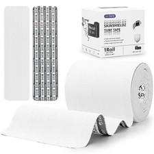 Turf Tape Football Extra Wide Turf Burn White Kinesiology Waterproof 4in x 21ft 4.18 per gallon