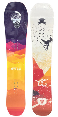 WOMEN'S WEISHI ''MOUNTAINS'' CAMBER ALL-MOUNTAIN SNOWBOARD - 147CM/58'' LONG