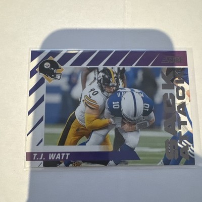 Score Panini 2024 Football Sack Attack T.J. Watt Pittsburgh Steelers