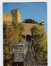 Postcard Festungsbahn Funicular Railway Hohensalzburg Fortress Salzburg Austria