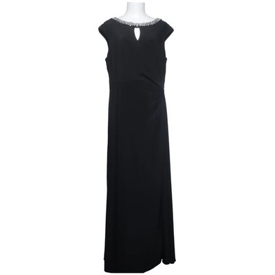 Alex Evenings, Maxikleid, Größe: 44, Schwarz, Elasthan/Polyester, Einfarbig #AYs