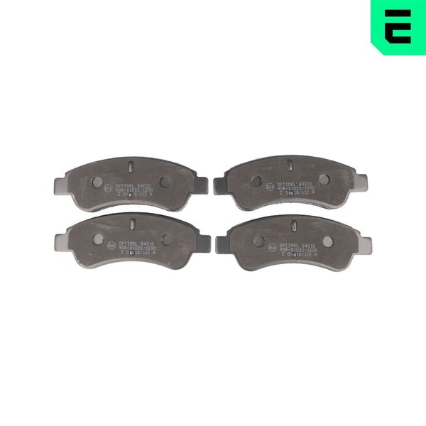 Bremsbelagsatz Scheibenbremse Optimal BP-84010 FüR CitroËN Berlingo 208 DS 307 1-image