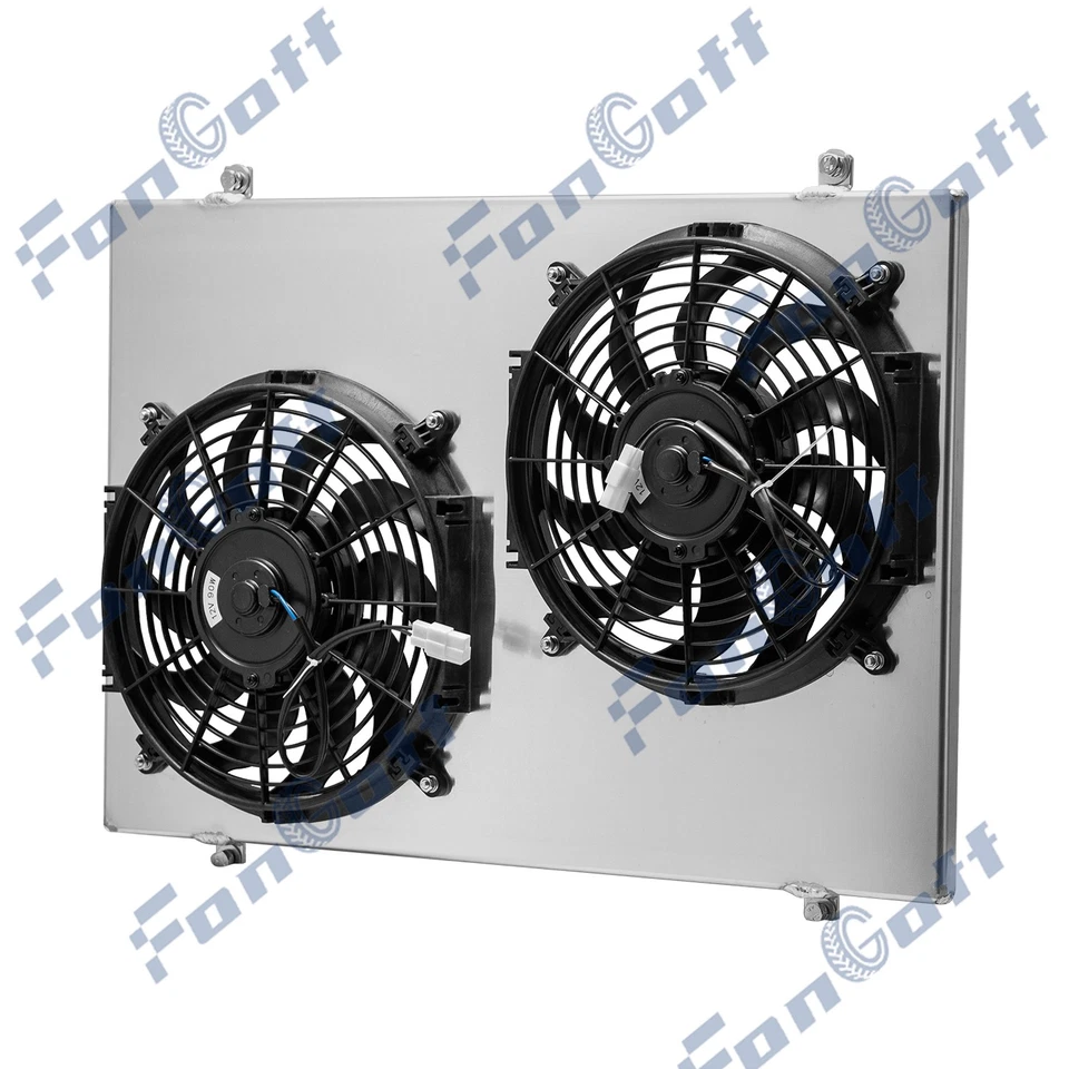 Aluminum Shroud Fan for 1985-97 Ford F150 F250 F350 85-92 Bronco 4.9L l6 - Image 3 of 4