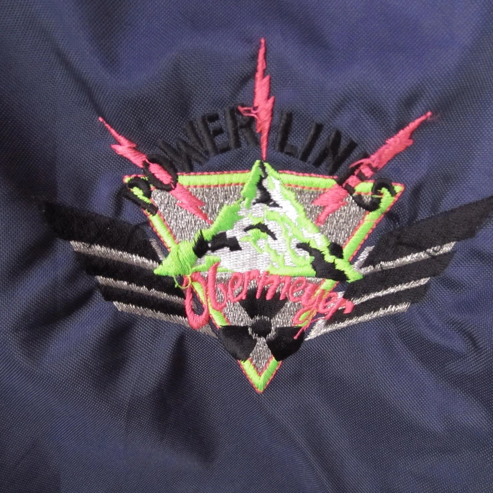 Vintage Obermeyer Jacket Mens Large Blue Powerline Thinsulate Ski Anorak 90s - Image 4 of 4