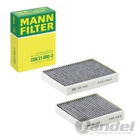 Mann-Filter Innenraumfilter Aktivkohlefilter Passend FüR CitroËN C3 C4 DS3 DS5
